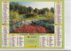 Calendrier-Almanach Des P.T.T 1996 -Jardin Des Plantes - Le Mans (72)- Jardin Public-Loches (37)Département AIN-01 - Grand Format : 1991-00