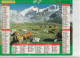 Calendrier-Almanach Des P.T.T 1997 -Châlet Fleuri (suisse) Grande Motte Vanoise (73)Département AIN-01 - Big : 1991-00