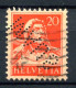 RC 26686 SUISSE TIMBRE PERFORÉ " MAUS " - Perfin