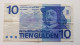 PAYS-BAS 10 GULDEN 25 AVRIL 1968 O BULLSEYE P-91a - 10 Florín Holandés (gulden)