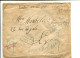 POLOGNE 1925 Lettre Sans Timbre En Valeur Déclarée(?) - Avec Cachets De Cire Au Dos - Cartas & Documentos