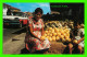 ARUBA, NETHERLANDS ANTILLES - FRUITMERCHANT ON MARKET ORANJESTAD - OLD TAXI CAR - ESQUIRE - - Aruba