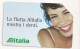 CT1 - Italy Phonecard - Telecom Italia  - 5 Euro - Alitalia - Autres & Non Classés