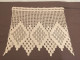 Un Seul  Rideau Réalisé Au Crochet. En Coton écru (40cm / 68cm) - Drapery