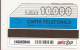 CT1 - Italy Phonecard - Telecom Italia  - 10000 Lire - Campania Di Tutti I Giorni - Altri & Non Classificati