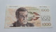 BELGIQUE MINISTRES SPECIMEN 1000 FRANCS 24/11/91 - Specimen