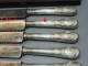 Delcampe - -COFFRET 6 ANCIENS COUTEAUX De TABLE CHRISTOFLE PARIS Jus Grenier Collection  E - Knives