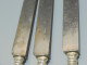 Delcampe - -COFFRET 6 ANCIENS COUTEAUX De TABLE CHRISTOFLE PARIS Jus Grenier Collection  E - Couteaux