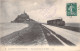 FRANCE - Le Mont Saint Michel - Vue Generale Prise De La Digue - Train A Vapeur - Carte Postale Ancienne - Le Mont Saint Michel