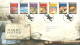 GREAT BRITAIN  - 2007, FIRST DAY COVER STAMPS OF HARRY POTTER INCLUDING A PRESENTATION CARD. - Briefe U. Dokumente