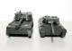 ROSKOPF HO - M 109 G OBUSIER AUTOMOTEUR USA + LEOPARD CHAR, TANK COMBAT ALLEMAND, MODELE REDUIT MILITARIA (1712.58) - Carri Armati