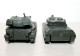 Delcampe - ROSKOPF HO - M 109 G OBUSIER AUTOMOTEUR USA + LEOPARD CHAR, TANK COMBAT ALLEMAND, MODELE REDUIT MILITARIA (1712.58) - Carri Armati