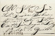 1846 Portugal Carta Pré-filatélica AZB 1 «AZAMBUJA» Sépia - ...-1853 Prephilately