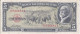 BILLETE DE CUBA DE 5 PESOS DEL AÑO 1958 (BANKNOTE)  MAXIMO GOMEZ - Cuba