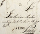 1821 Portugal Carta Pré-filatélica AVR 4 «AVEIRO» Sépia Preto - ...-1853 Prephilately