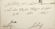 1827 Portugal Carta Pré-filatélica AZB 1 «AZAMBUJA» Sépia - ...-1853 Prefilatelia