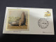 3-1-2024 (4 W 12) Australia AAT FDC (1983) Benham BAT1C +1 D + 1 E (3 Gold FDC) With Insert (Wildlife) - FDC