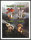Kongo-Zaire 1996 - Mi-Nr. 1157-1160 A ** - MNH - KLB - Pilze / Mushrooms - Nuevos