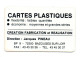 Carte Spécimen Démonstration  France Card Karte (R 817) - Cartes De Salon Et Démonstration