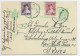 ROMANIA 2LEI ENTIER CARTE POSTALA +3L+1L CEOLA ORAD 1930 TO FRANCE - Brieven En Documenten