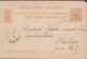 1888. LUXEMBOURG. 10 CENTIMES CARTE POSTALE Cancelled With Box-cancel ULFLINGEN LUXEMBURG 4 5 88. Nedle Ho... - JF445176 - Stamped Stationery