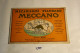 C311 Livre - Mecanismes Standart Meccano - Rare Book - 10Frs - Autres Plans