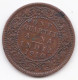 India-British 1/4 Annas 1910 Edward VII, En Bronze , KM# 502 - India