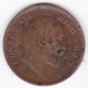 India-British 1/4 Annas 1910 Edward VII, En Bronze , KM# 502 - India