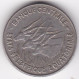 Afrique Equatoriale Banque Centrale. 100 Francs 1967 , En Nickel. KM# 5 - Sonstige – Afrika