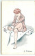 N°19770 - F. Fabiano - Pour être Belle Série N°15-72 - Jeune Femme En Sous-vêtement Se Faisant Une Manucure Des Pieds - Fabiano