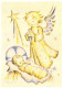 ILLUSTRATION, HUMMEL, NR. 62.1434, PRAYER OF ADORATION, CHILDREN, ANGEL, BABY, SIGNED, POSTCARD - Hummel