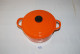 E2 Ancienne Casserole - Le Creuset - Ornage Vintage - Cocotte Marmitte - Pentole