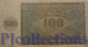 CROATIA 100 KUNA 1941 PICK 2a VF - Croatia