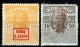 ⁕ Romania 1917 - 1918 Rumänien WWI ⁕ German Occupation "Gültig 9. Armee" Revenue Fiscal Tax Timbru 10 Bani ⁕ 2v MNH & MH - Ocupaciones