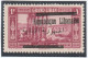 GRAND LIBAN - N°100 ** (1928) VARIETE : Surcharge Oblique - Neufs