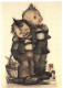 ILLUSTRATION, HUMMEL, MAX AND MORITZ, NR. 62.1352, CHILDREN, BOYS, BASKET, SIGNED, POSTCARD - Hummel