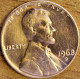 États-Unis 1 Cent 1968 D Denver Fauté KM#201 TTB - 1959-…: Lincoln, Memorial Reverse