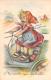 ILLUSTRATEUR - Germaine BOURET - V'la Cocotte Qui S'emballe - Carte Postale Ancienne - Bouret, Germaine