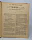 Le Dictionnaire Latin-français Du Baccalaureat - Woordenboeken