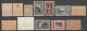 BULGARIE - 1909/1913 -  YVERT N° 72+77/78+79+86/88+90+91+94/95+99 * MH - COTE = 107 EUR - Unused Stamps