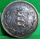 GRANDE BRETAGNE MONNAIE REGIONALE  GUERNESEY 8 DOUBLES 1903 H , HEATON , UK OLD COIN GUERNSEY - Channel Islands