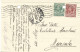 STORIA POSTALE 11/8/1913 CARTOLINA PUBBLICITARIA VERMOUTH ANSELMO CON CENT. 5 E 10 LEONI N. 81/82 - Reklame