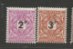 MAURITANIE Taxe N° 25 Et 26 NEUF**  SANS CHARNIERE Voir Dscription / Hingeless / MNH - Altri & Non Classificati