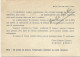 STORIA POSTALE 24/10/1949 CARTOLINA COMMERCIALE EDITRICE HOEPLI LIT 5 CON LIT 5 DEMOC. ISOLATO N. 555 - Reclame