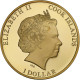 Îles Cook, Elizabeth II, Dollar, Pape Benoit XVI, 2013, BE, Brass Or - Islas Cook