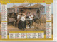 Calendrier-Almanach Des P.T.T 1999 Fenaison Dans Le Beaufortain-Battage à L'anciennne-Département AIN-01- LAVIGNE - Big : 1991-00