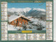 Calendrier-Almanach Des P.T.T 2000 Courchevel 1800-Chaine Des Fiz-Département AIN-01-416-OLLER - Grossformat : 1991-00