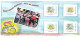 Collector De 4 Timbres Saint Amand Montrond Terre De Cyclisme Paris-Nice 2020 - Ciclismo