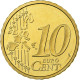 Monaco, Rainier III, 10 Euro Cent, Proof / BE, 2001, Paris, Laiton, FDC - Monaco