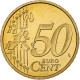 Monaco, Rainier III, 50 Euro Cent, Proof / BE, 2001, Paris, Laiton, FDC - Monaco